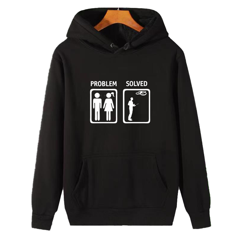 Winter Clothing Essential - Moletom com Capuz Estampado Fashion, Essencial