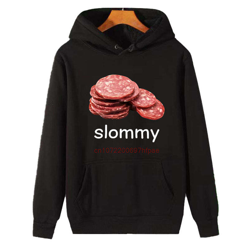 Winter Clothing Essential - Engraçado slommy salami meme gráfico moletom