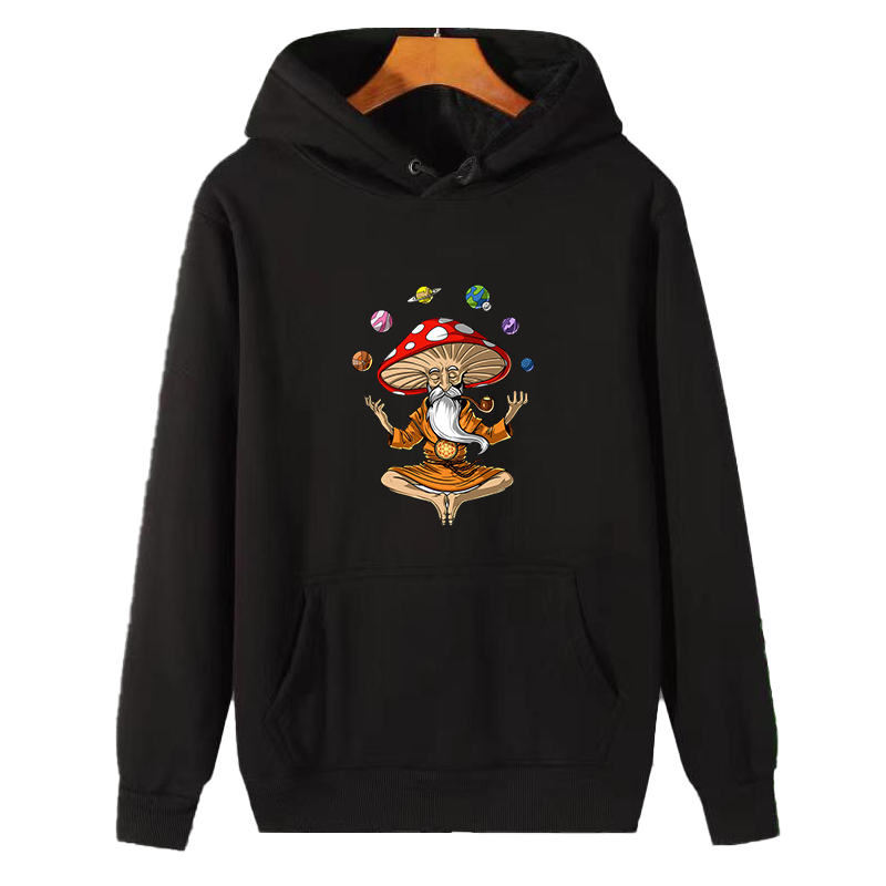 Winter Clothing Essential - Moletom com capuz de algodão com