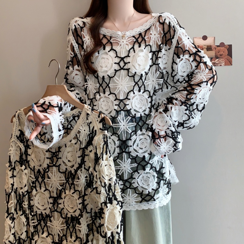 Winter Clothing Outfits - Casual manga longa pulôver elegante cardigan