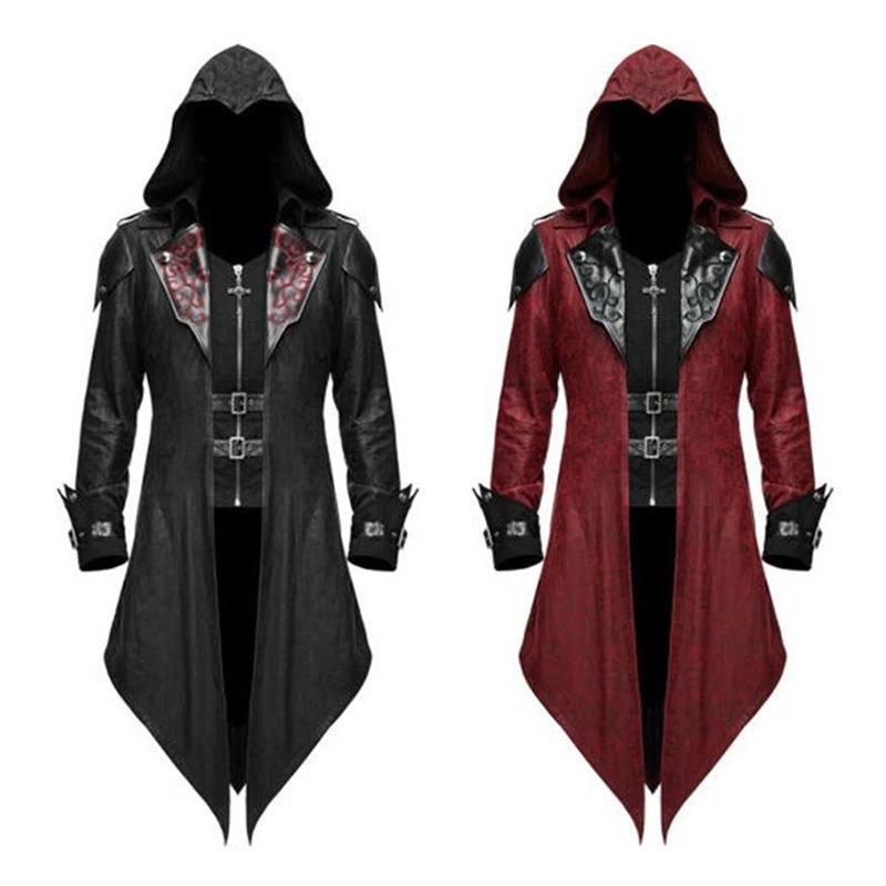 Winter Clothing Design - Nova Jaqueta Masculina de Patchwork Retrô