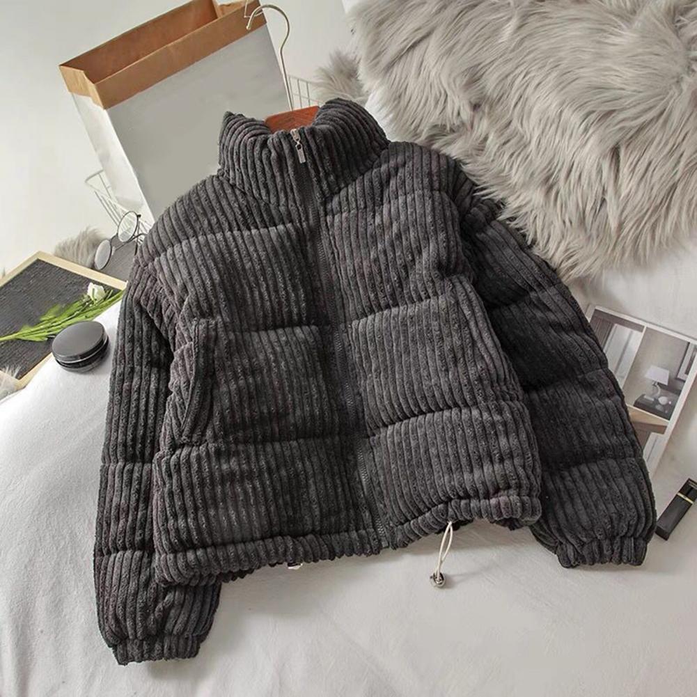 Jaqueta Puffer de Poliéster Fe - Puffer Jacket Women Down avaliação e preço