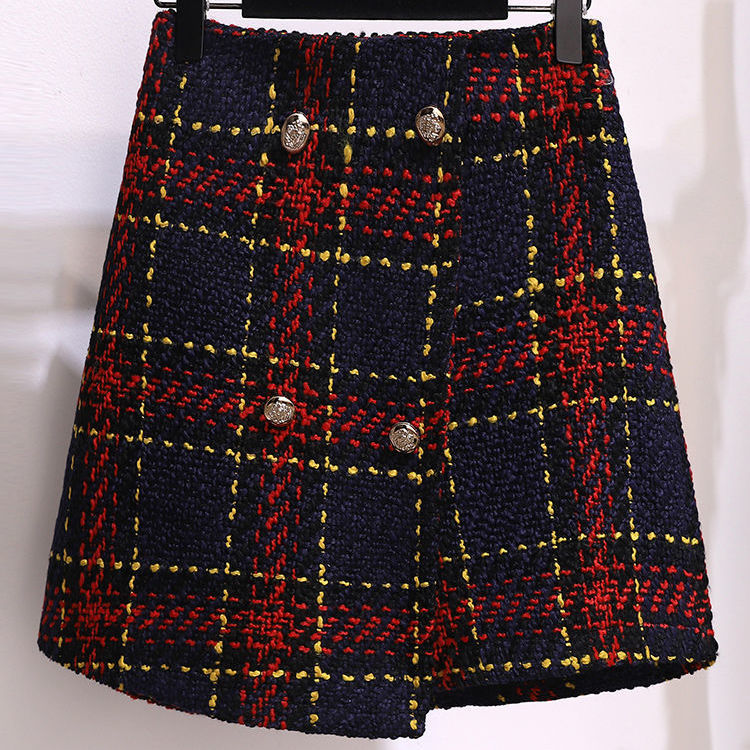 Mulheres inverno vintage tweed - Winter Clothing Outfits avaliação e preço