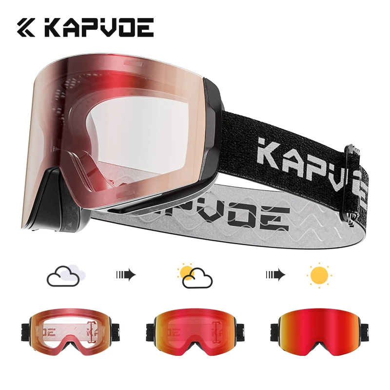 Kapvoe óculos de neve magnétic - Snow Goggle Uv avaliação e preço