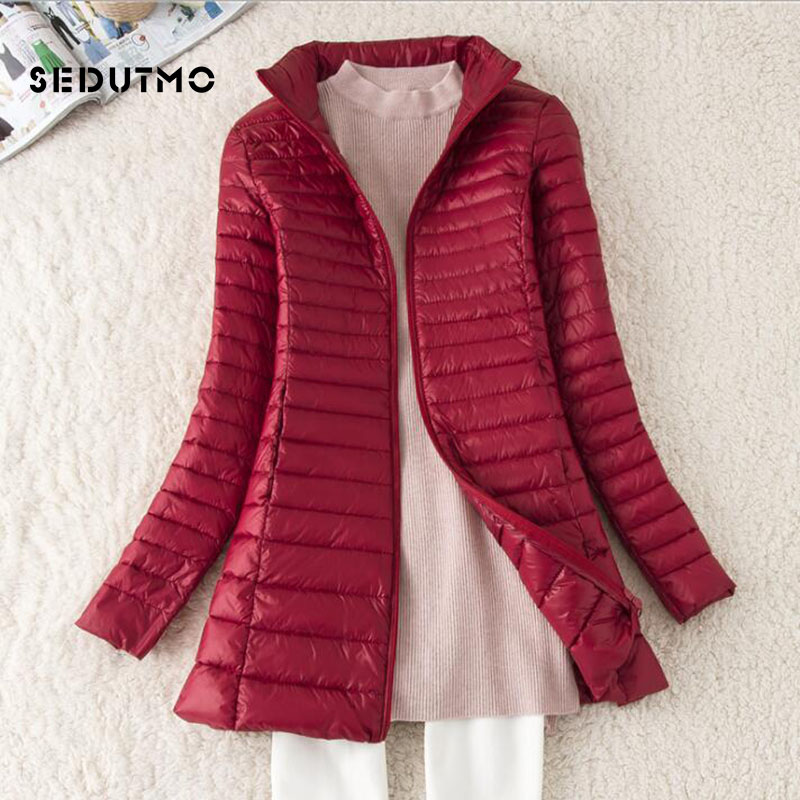 Sedumo jaqueta longa de invern - Puffer Jacket Women Down avaliação e preço