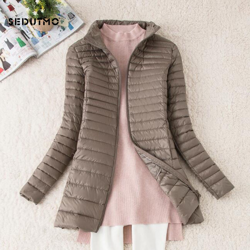 Sedumo jaqueta longa de invern - Puffer Jacket Women Down avaliação e preço