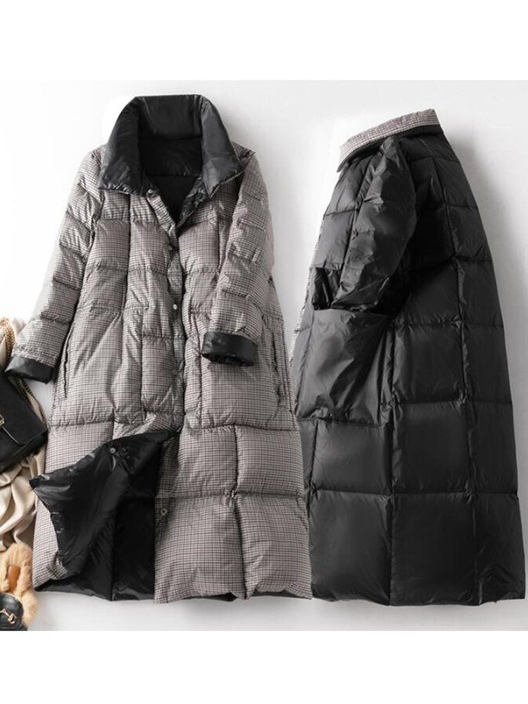 Sedutmo inverno longo para bai - Puffer Jacket Women Down avaliação e preço