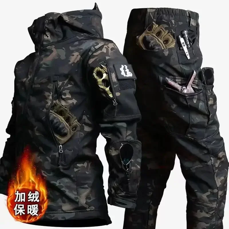 Conjunto de treino de veludo m - Winter Clothing Work avaliação e preço