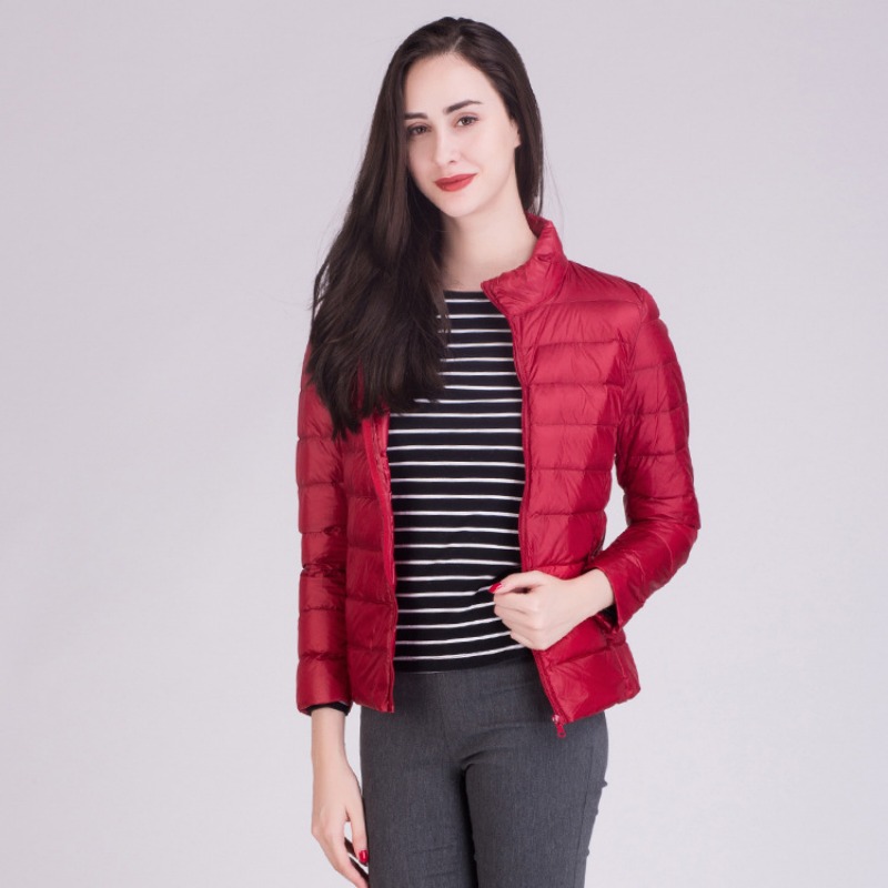 Feminino ultra leve empacotáve - Puffer Jacket Women Down avaliação e preço