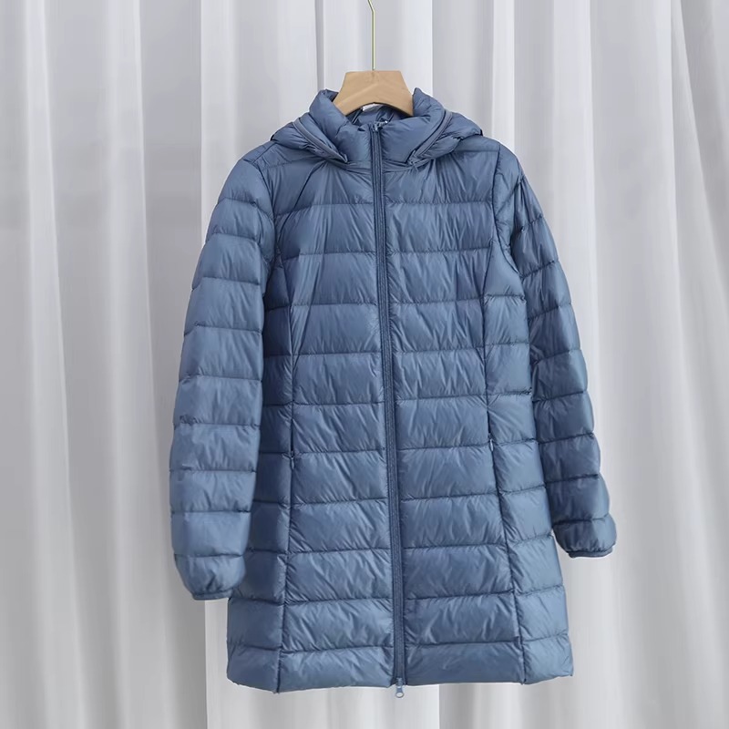 Casaco Leve de Plumas para Mul - Puffer Jacket Women Down avaliação e preço