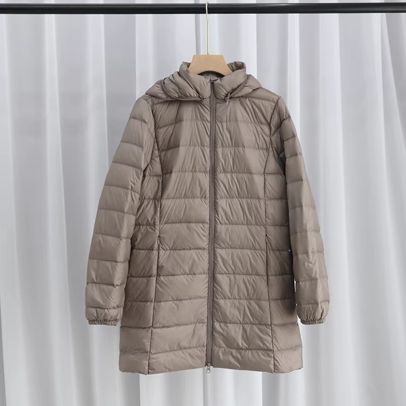Casaco Leve de Plumas para Mul - Puffer Jacket Women Down avaliação e preço