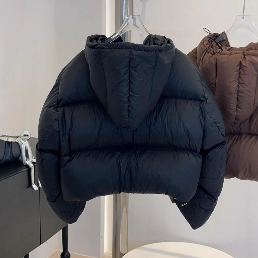 90% pato branco para baixo puf - Puffer Jacket Women Down avaliação e preço