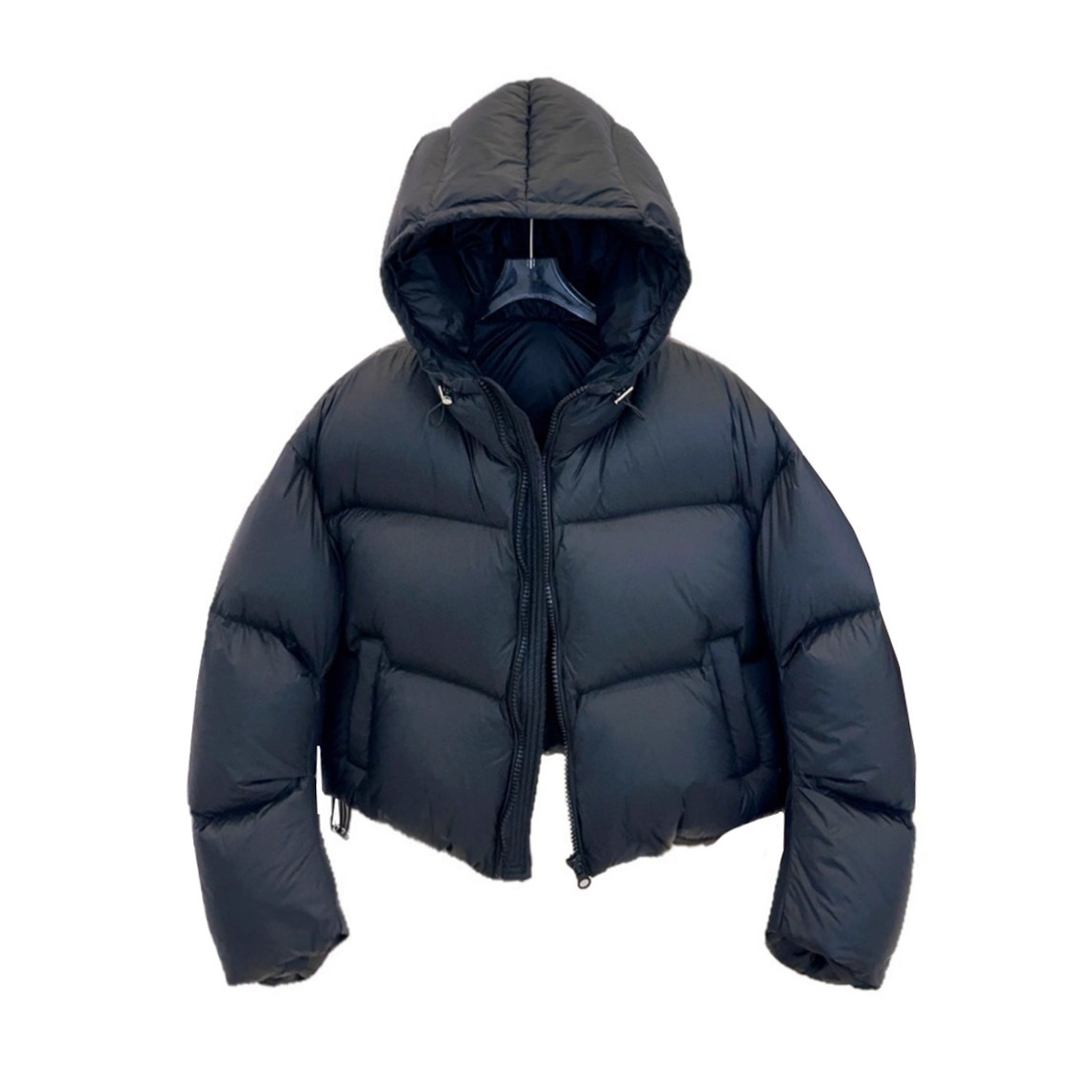 90% pato branco para baixo puf - Puffer Jacket Women Down avaliação e preço