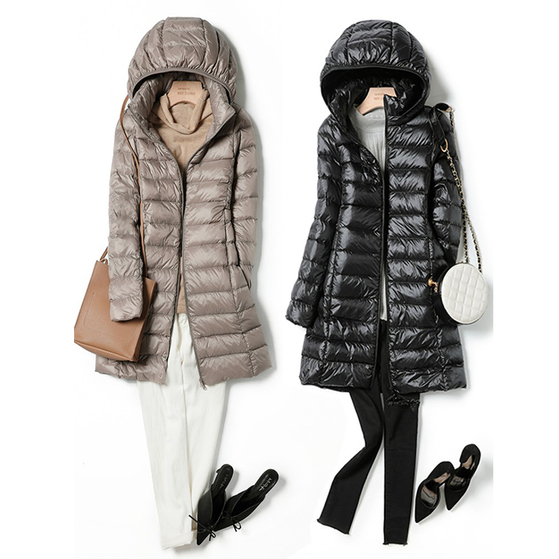 X-long feminino senhora do esc - Puffer Jacket Women Down avaliação e preço