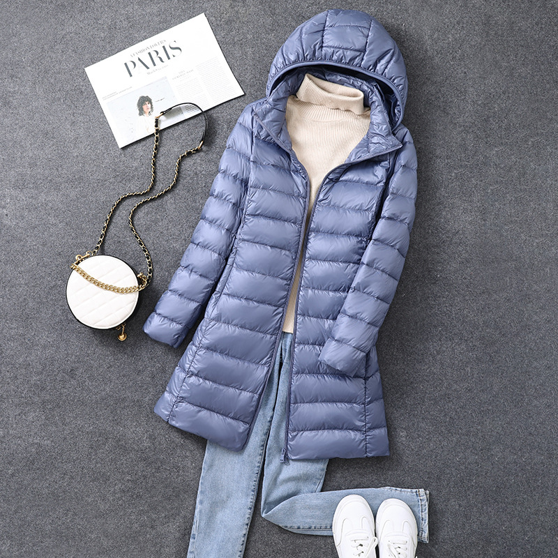 X-long feminino senhora do esc - Puffer Jacket Women Down avaliação e preço