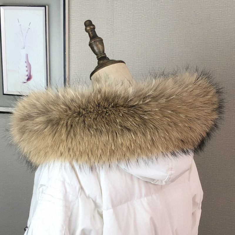 Gola de pele real para casaco  - Winter Clothing For Sale avaliação e preço