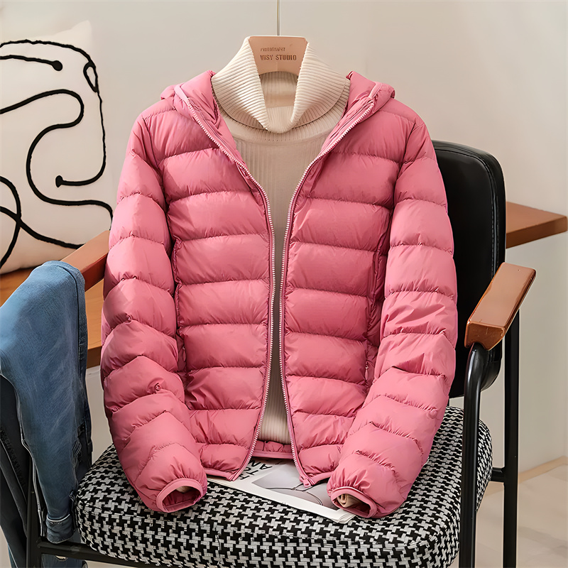 Plus size feminino com capuz c - Puffer Jacket Women Down avaliação e preço
