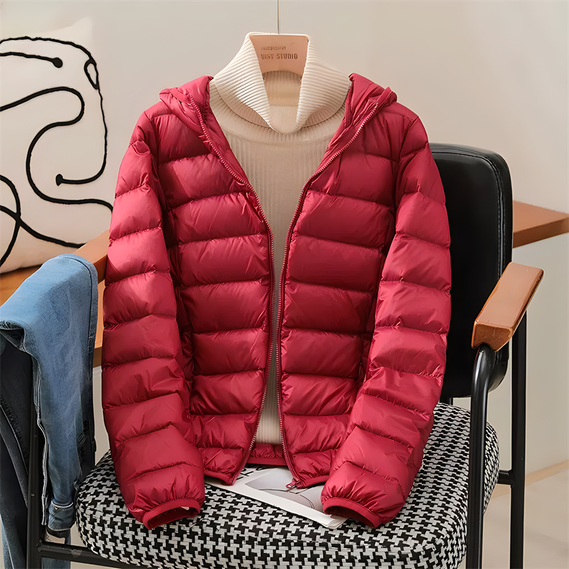 Plus size feminino com capuz c - Puffer Jacket Women Down avaliação e preço