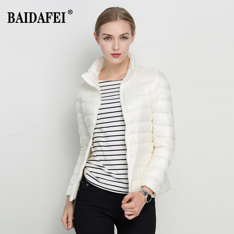 Mulheres jaqueta curta puffer  - Puffer Jacket Women Down avaliação e preço