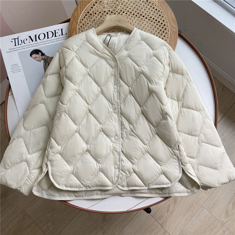 2023 novo outono inverno ultra - Puffer Jacket Women Down avaliação e preço
