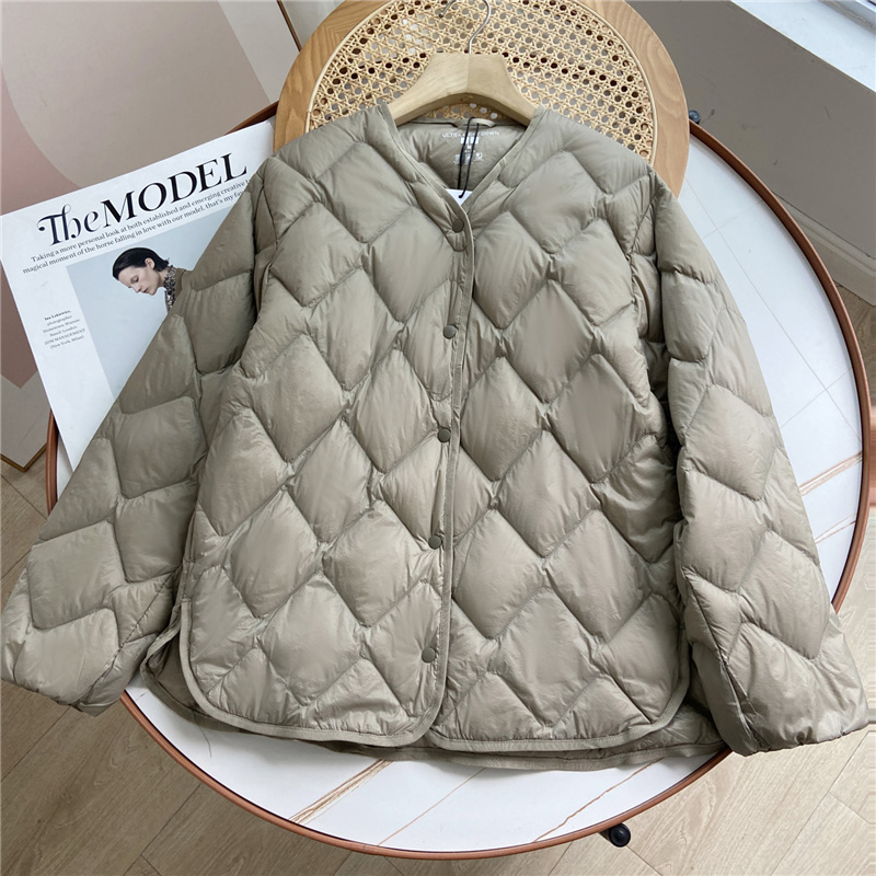 2023 novo outono inverno ultra - Puffer Jacket Women Down avaliação e preço