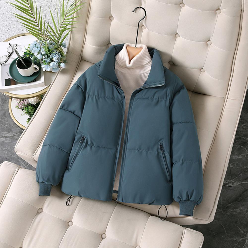 Jaqueta Puffer de Poliéster Fe - Puffer Jacket Women Down avaliação e preço