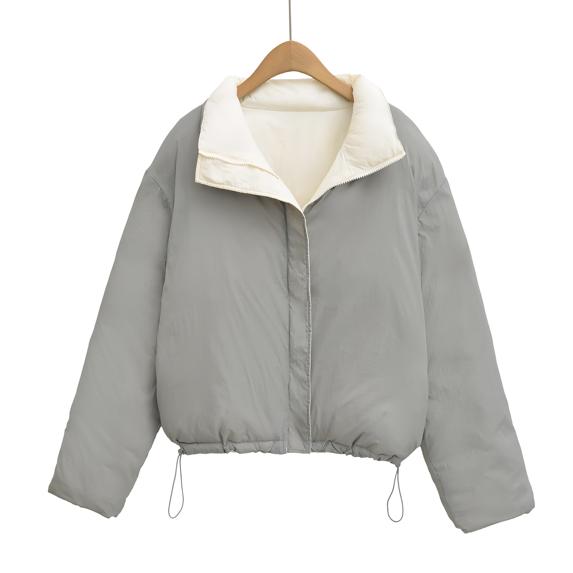 Jaqueta Curta de Algodão Nova  - Puffer Jacket Women Down avaliação e preço