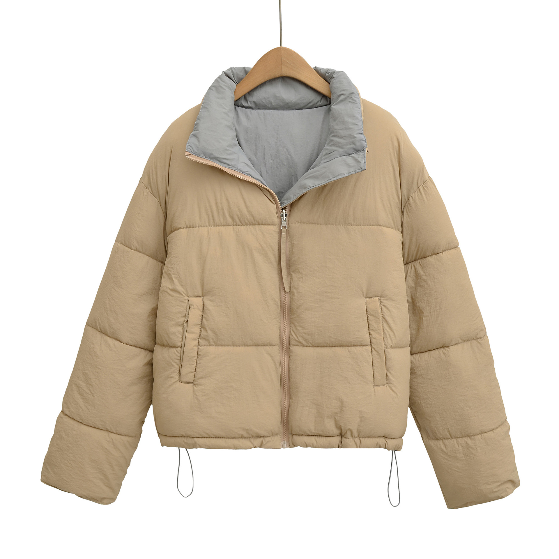 Jaqueta Curta de Algodão Nova  - Puffer Jacket Women Down avaliação e preço